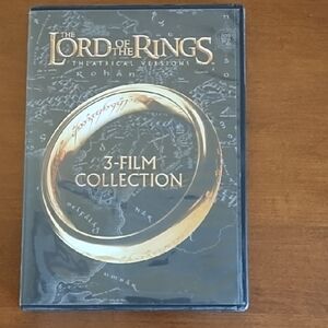 Lord Of The Rings Trilogy 3 DVD Set Peter Jackson Frodo Gandalf Sam JRR Tolkien